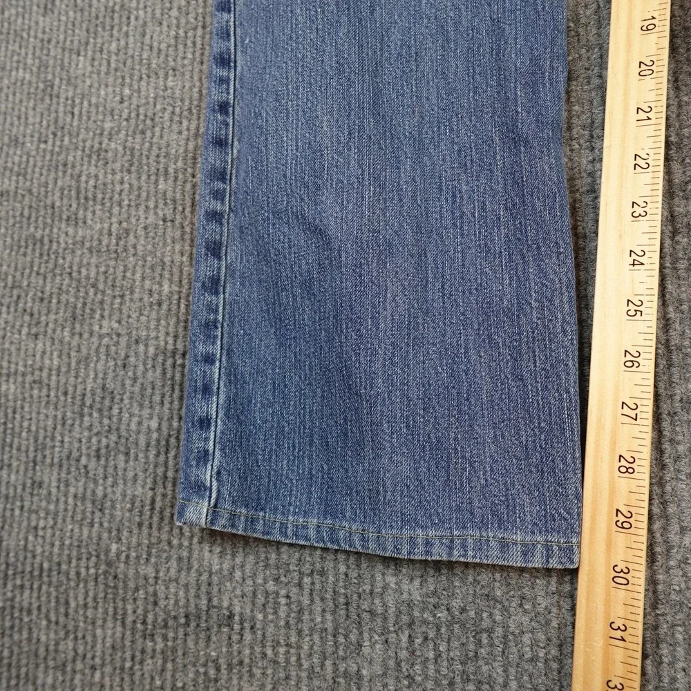 Ariat Jeans Mens 36x36 (34x30) Blue Medium Wash Relaxed Straight Denim